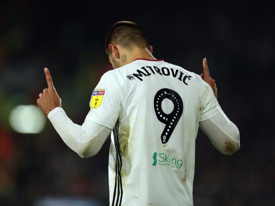 Aleksandar Mitrovic at the double as Fulham win again