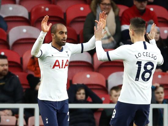 Tottenham need Lucas Moura equaliser to take Middlesbrough to a replay