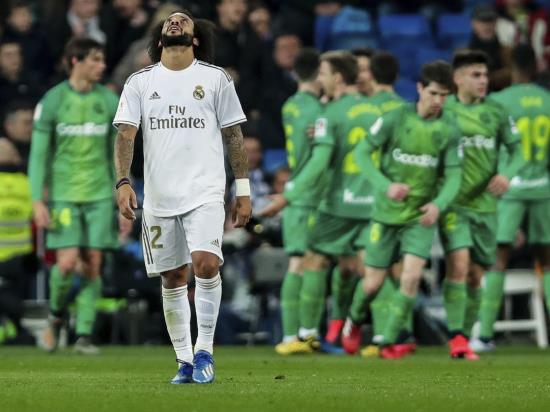 Zinedine Zidane urges Real Madrid to bounce back from Copa del Rey exit