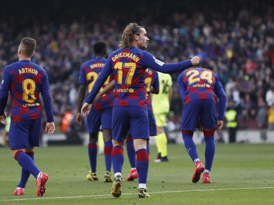 Beating Getafe will get Barcelona’s season back on track – Griezmann