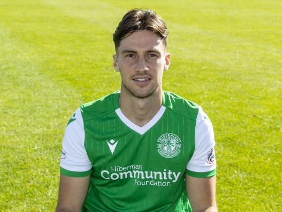 Joe Newell absent for Hibs’ quarter-final with Inverness
