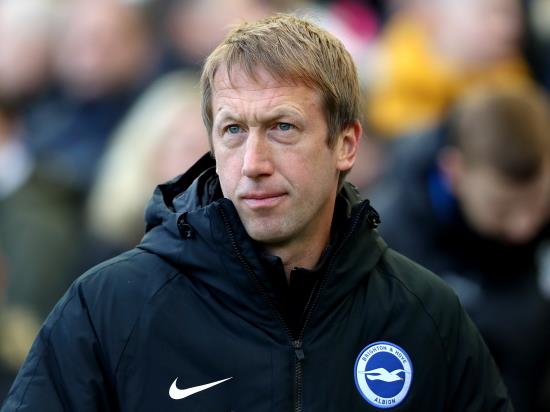 ‘I thought we were the better team’ – Brighton boss Potter bemoans derby defeat