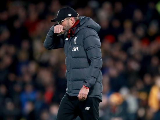 Klopp congratulates Watford after Liverpool’s first league loss of the season