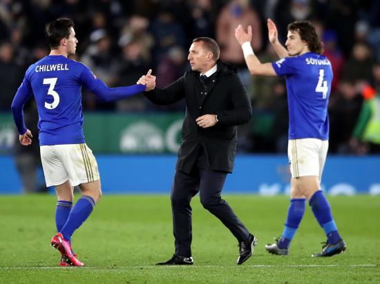 Brendan Rodgers hails return to form for Leicester as Foxes banish the Blues