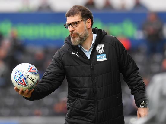 Slaven Bilic happy with West Brom’s point at Swansea