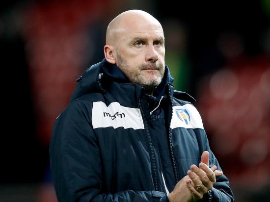 John McGreal has plenty to celebrate after Colchester beat Carlisle
