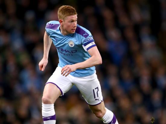 Manchester City waiting on Kevin De Bruyne to face Arsenal