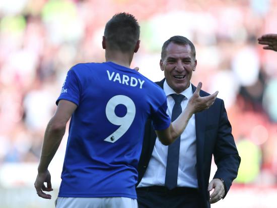 Leicester boss Brendan Rodgers lauds Jamie Vardy’s ‘phenomenal achievement’