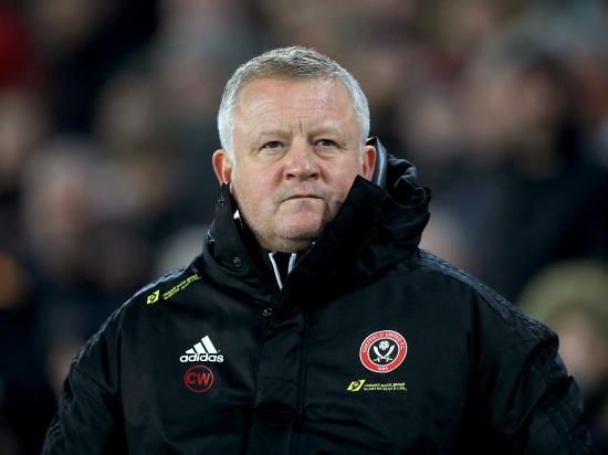 Sheffield United boss Chris Wilder could make changes against Wolves