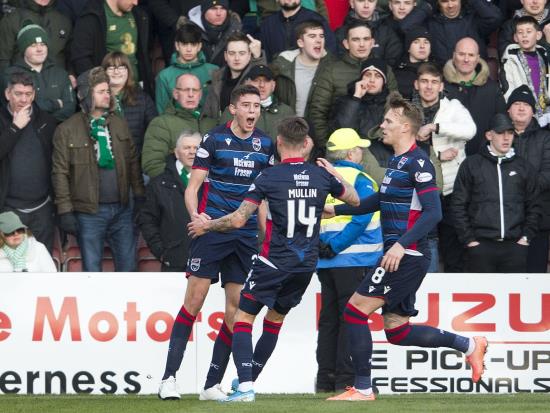 Ten-man Motherwell pay the penalty as Ross County secure hard-fought victory