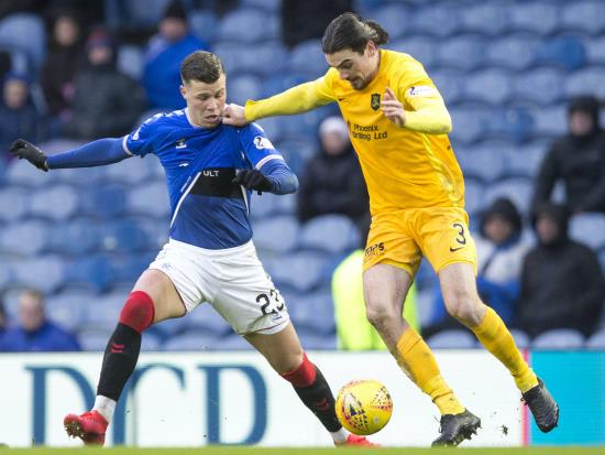 Livingston set to be without Ciaron Brown for Rangers game