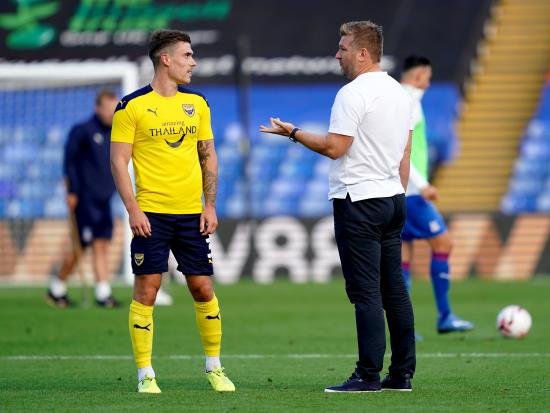 Josh Ruffels absent for Oxford’s tie with Watford
