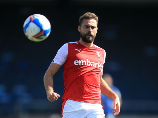 Clark Robertson sidelined as Rotherham host Millwall