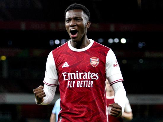 Arsenal 2 - 1 West Ham United: Eddie Nketiah snatches victory for Arsenal against improved West Ham