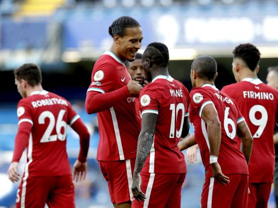 Sadio Mane scores twice as Liverpool ease past 10-man Chelsea