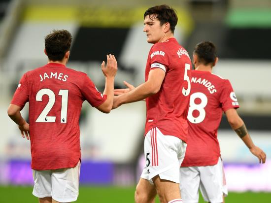 Ole Gunnar Solskjaer hails Harry Maguire’s ‘very good performance’ at Newcastle