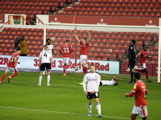 Forest leave it late as Rotherham held at City Ground