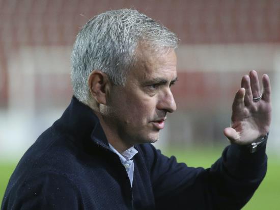 Jose Mourinho frustrated with players as Tottenham lose out to Royal Antwerp
