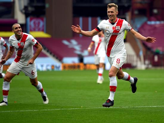 James Ward-Prowse fires freekick double as Southampton sink faltering Villa