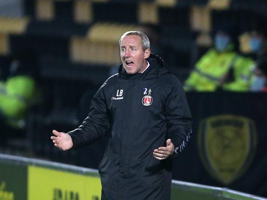 Lee Bowyer labels Charlton’s performance ‘unacceptable’ in defeat at Burton