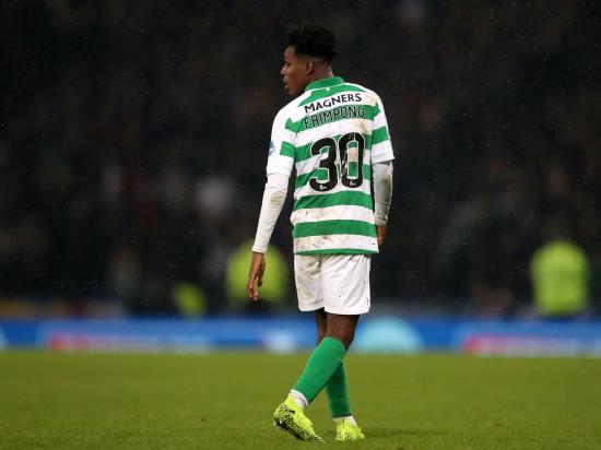 Jeremie Frimpong suspended for Celtic’s Betfred Cup clash with Ross County