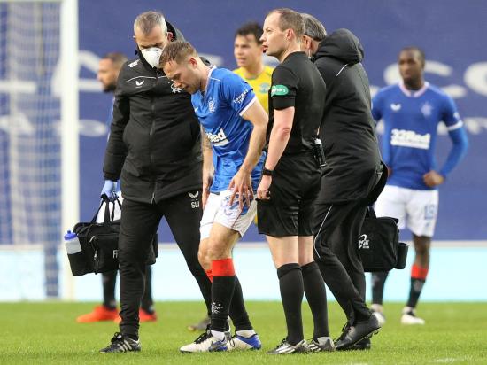 Injured duo Scott Arfield and Ryan Jack miss out for Rangers