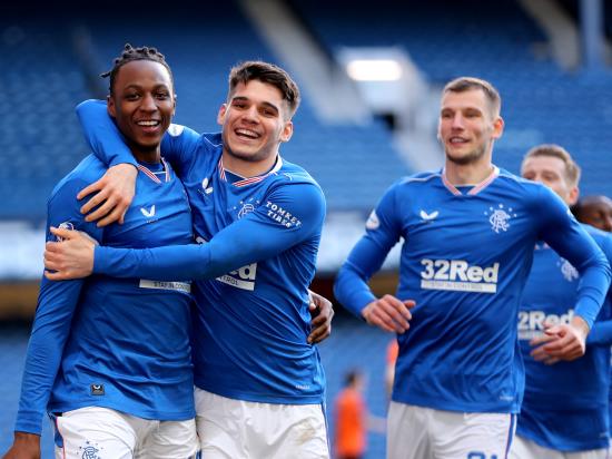Rangers continue march towards title with win over Dundee United