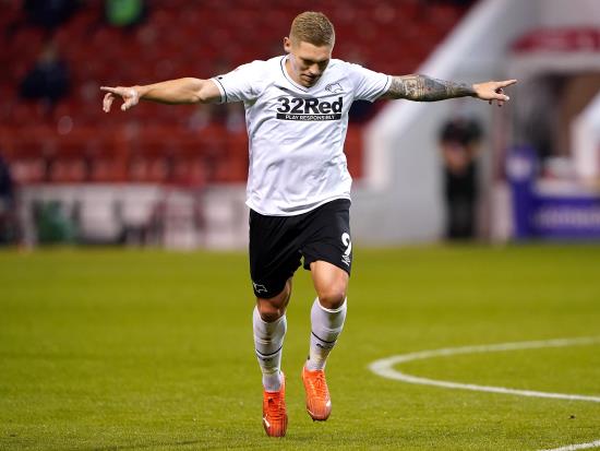 Martyn Waghorn pushing for Derby start against Nottingham Forest