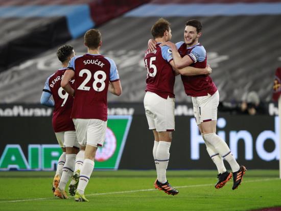 Happy Hammers keep top-four hopes alive with home win over Leeds