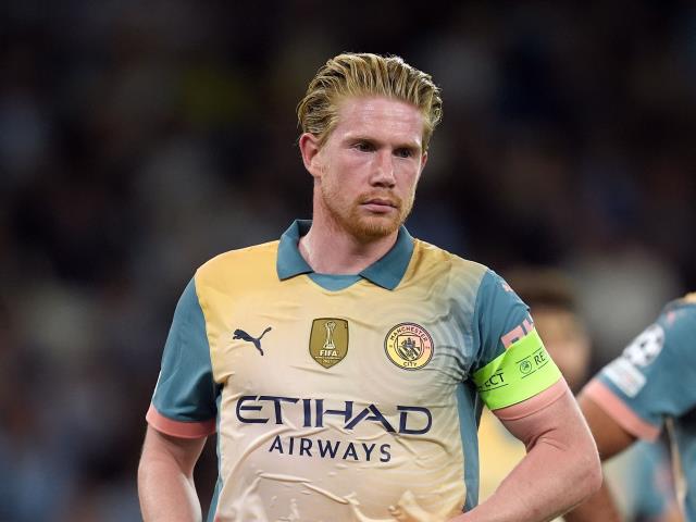 Kevin De Bruyne a doubt to face Arsenal after frustrating night for Man City