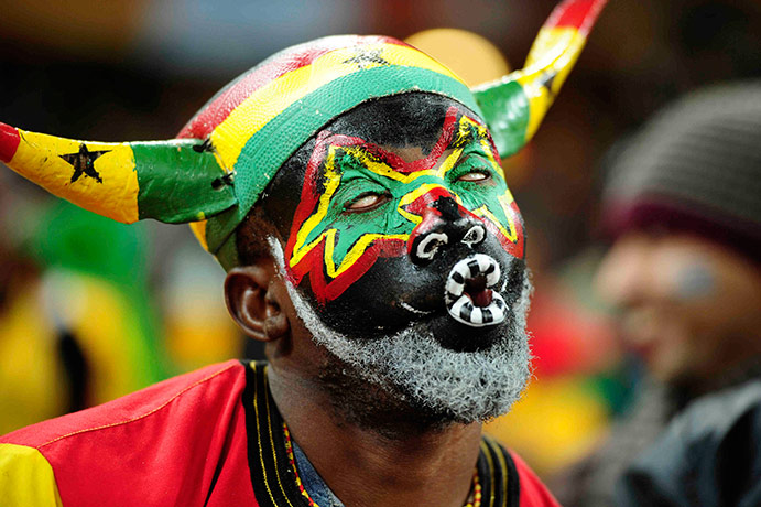 The best pictures of Ghana v Uruguay