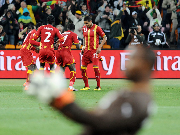 The best pictures of Ghana v Uruguay