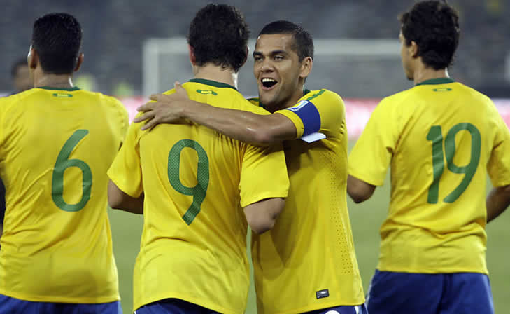Brazil 2-0 Ukraine: Alves & Pato Power Selecao Past Euro 2012 Co-Hosts