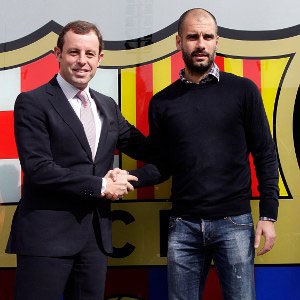 Guardiola hints on quitting Barca