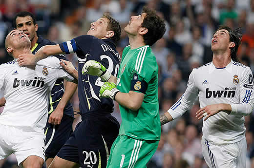 Champions League: Tuesday's quarter final first legs - in pictures
