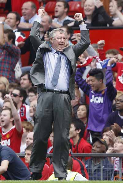 Alex Ferguson to rivals: catch us if you can