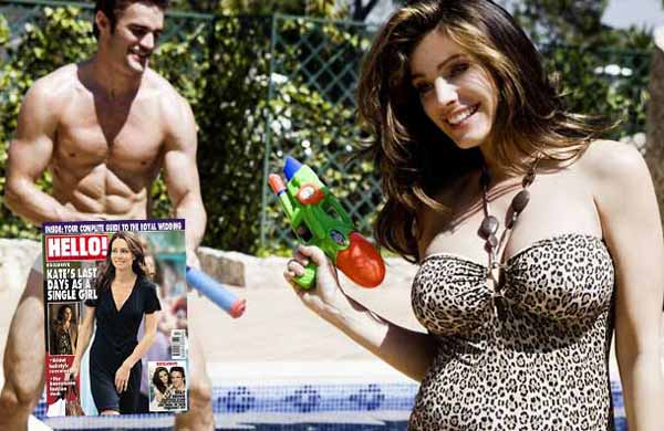Kelly Brook admits baby wasn't planned