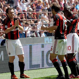 Milan on brink of title win