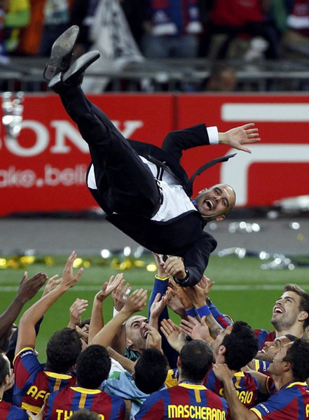 Champions League: Guardiola to stay as Barcelona boss