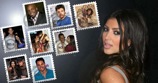 Kim Kardashian eight ex-boyfriends