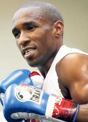 Spurs ace Jermain Defoe: I wanted to be a top boxer