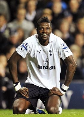 Spurs eye cut-price deal for Emmanuel Adebayor