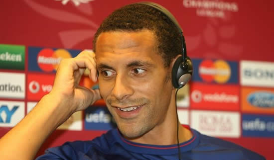 Man United star Ferdinand is loving his life of grime