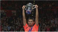 All England badminton championships finals action