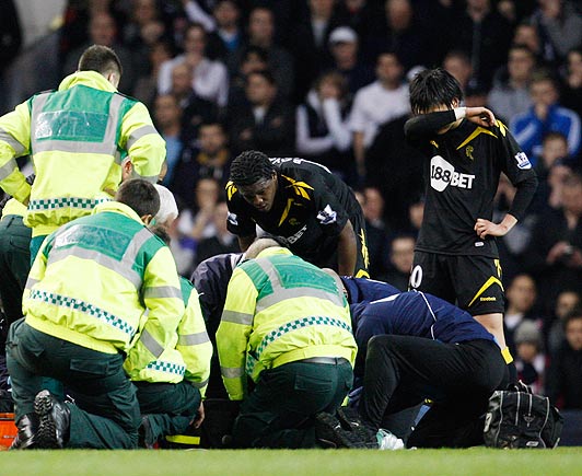 Muamba’s dad tells son: They stopped the match for you