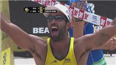 Brazil's men and USA women victorious in Sao Paulo Beach Volleyball Grand Slam