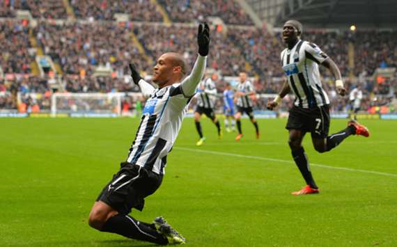 Newcastle 2-0 Chelsea: Remy & Gouffran stun Mourinho's title chasers