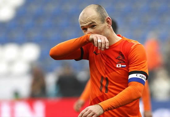 Robben: Netherlands must finish top to avoid Brazil