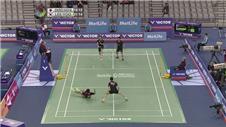 Quarter final action from the Korea Open