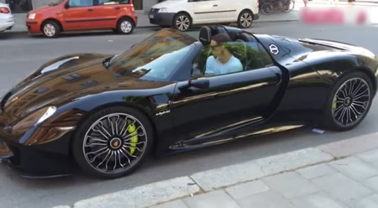 Zlatan Ibrahimovic says who needs the World Cup when you can fly around Stockholm in an $845,000 Porsche 918 Spyder?